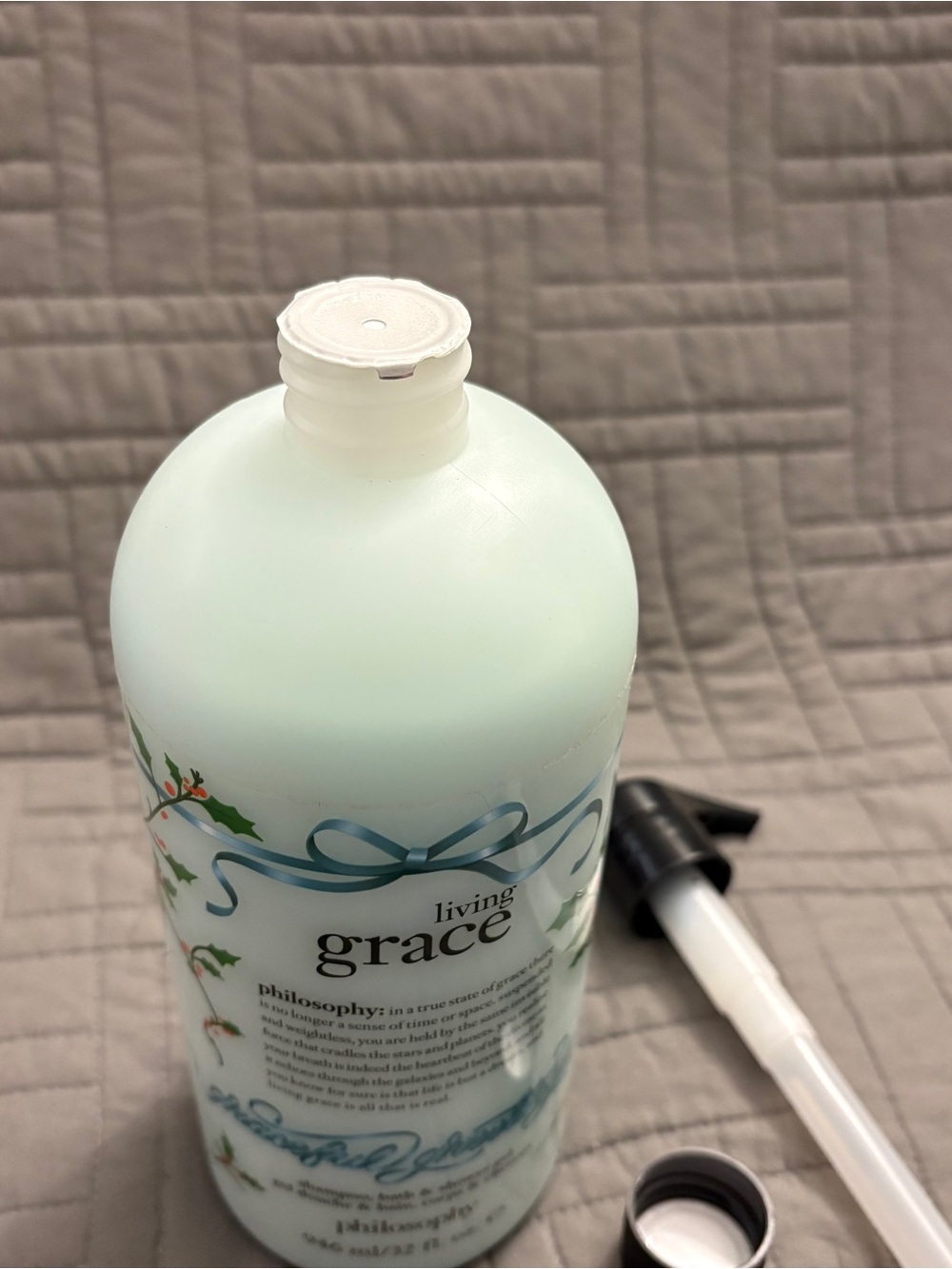 Philosophy Living Grace 3 in 1 Shampoo, Bath & Shower Gel 32oz - Picture 4 of 5